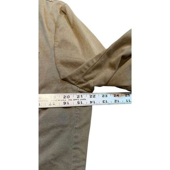 Gene Meyer Field Jacket Utility Coat Safari Blazer Men's Size Large - 44 -Cotton - Picture 4 of 8